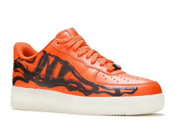 Men's Air Force 1 '07 Skeleton Orange Shoes Men's Air Force 1 '07 Skeleton Orange Shoes
